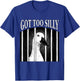 Got Too Silly Duck Funny Meme Cute Goose Graphic Women Men T-Shirt - T-Shirt | Royal