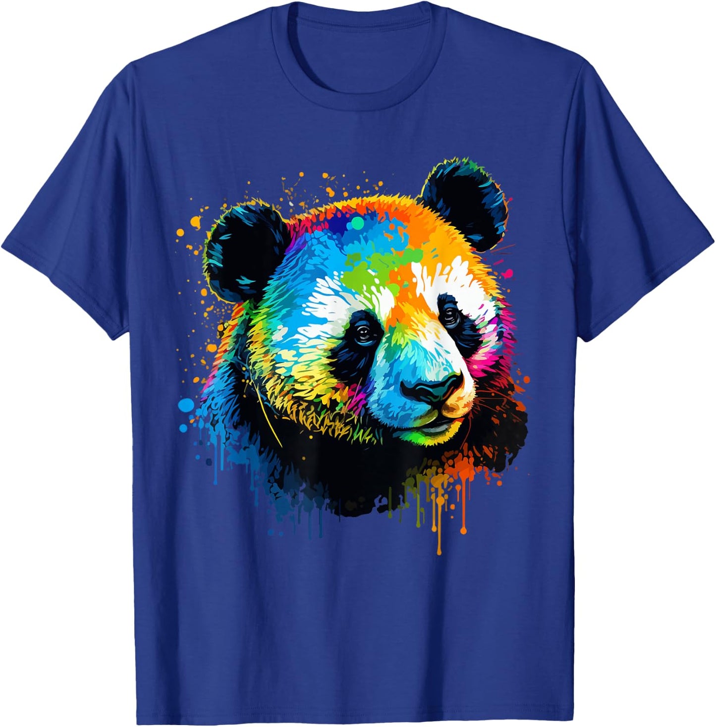 Watercolor Panda T-Shirt - T-Shirt | Royal