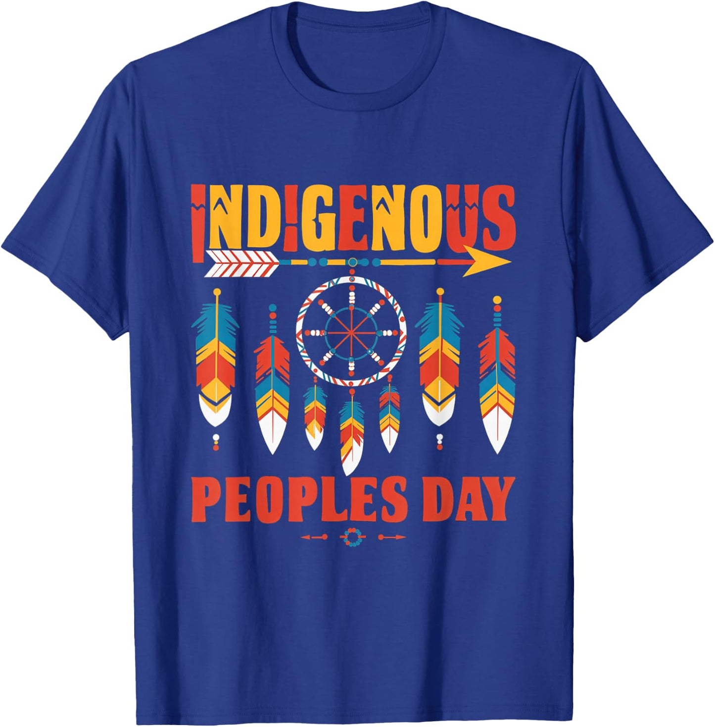 Indigenous Peoples Day Native Heritage Culture Tradition T-Shirt - T-Shirt | Royal