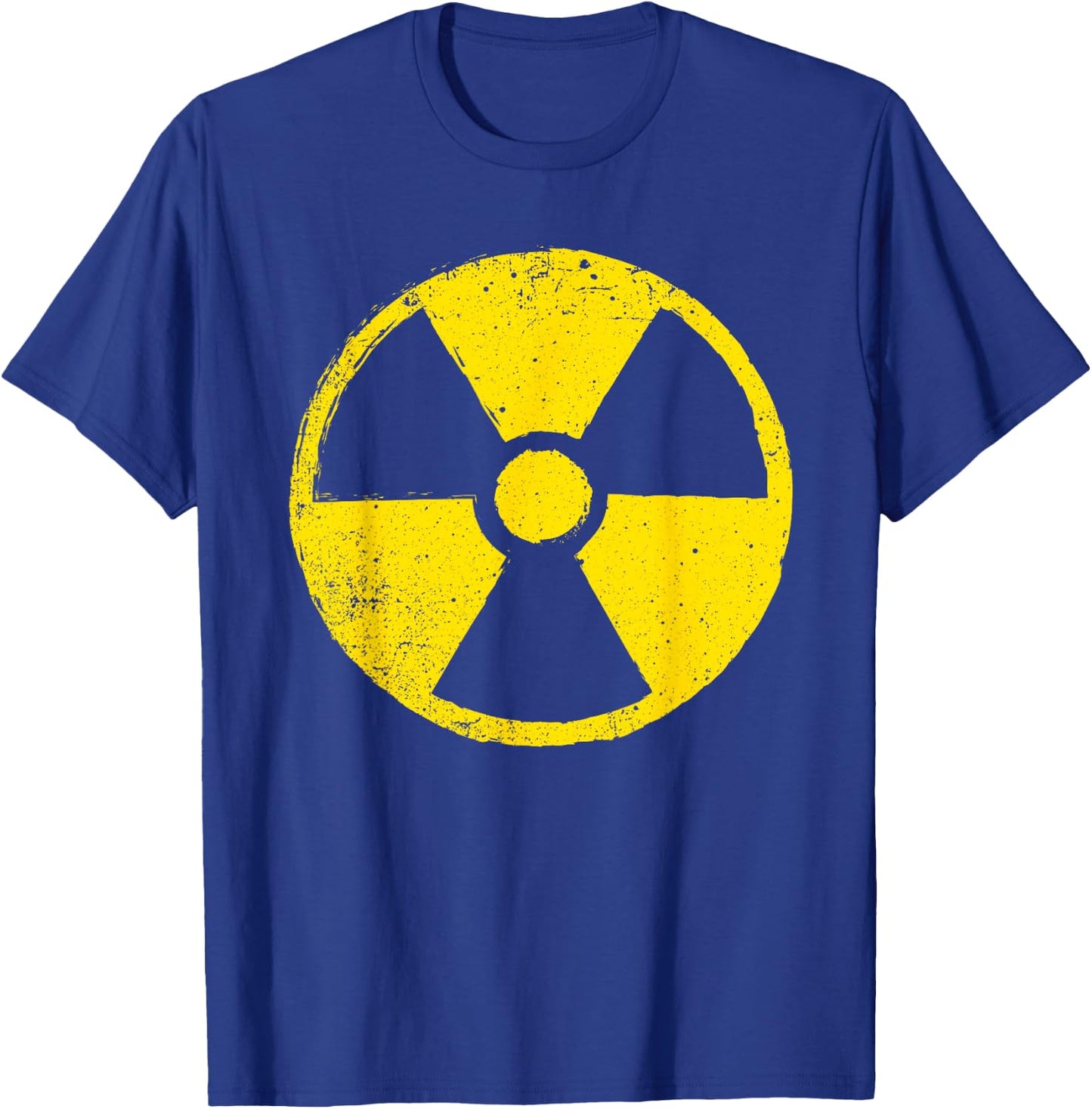 Funny Radioactive Symbol Women Biohazard Nuclear T-Shirt - T-Shirt | Royal