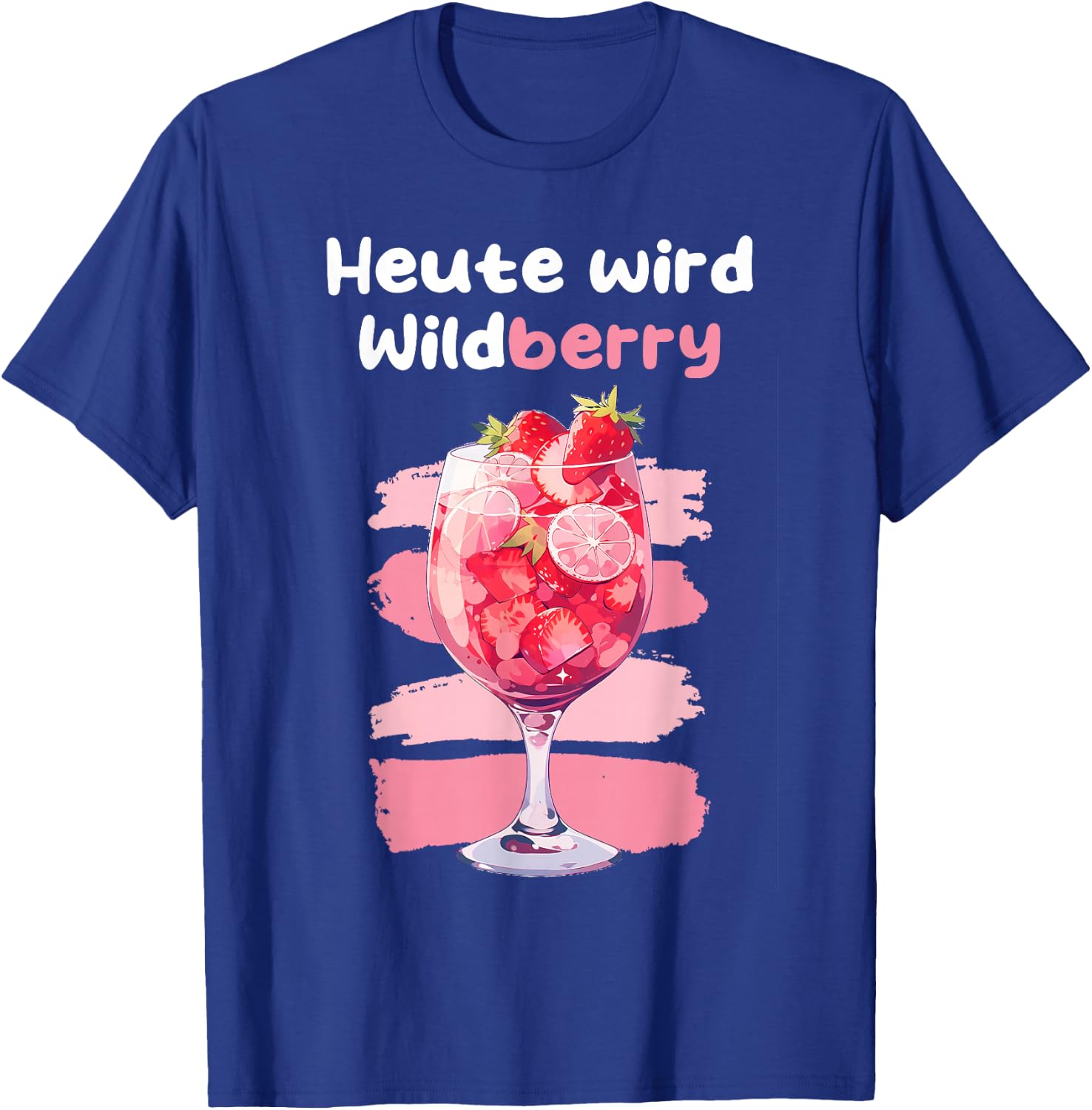 "Heute wird Wildberry Lillet , black T-Shirt - T-Shirt | Royal