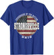 Strongsville Ohio, Vintage American Flag T-Shirt - T-Shirt | Royal