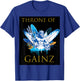 Throne of GAINZ clever and funny t shirt T-Shirt - T-Shirt | Royal