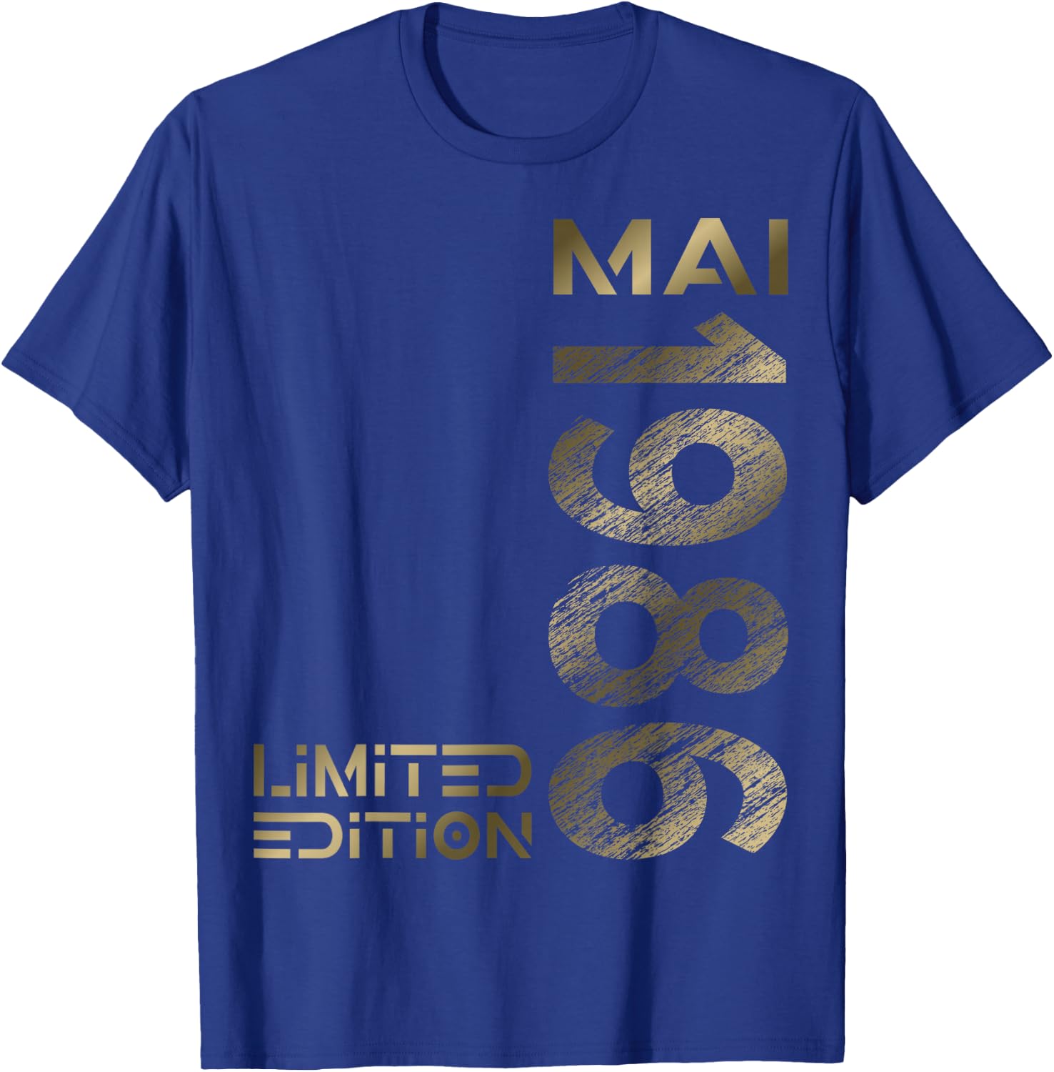 Limited Edition Mai 1986 Mann Frau 40. Geburtstag T-Shirt - T-Shirt | Royal