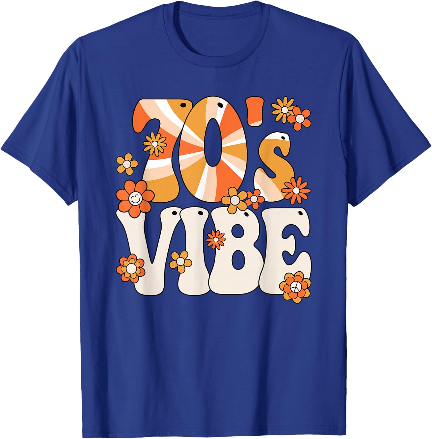 70s Vibe 70s Theme Party Hippie Outfit 70s Costume , black T-Shirt - T-Shirt | Royal