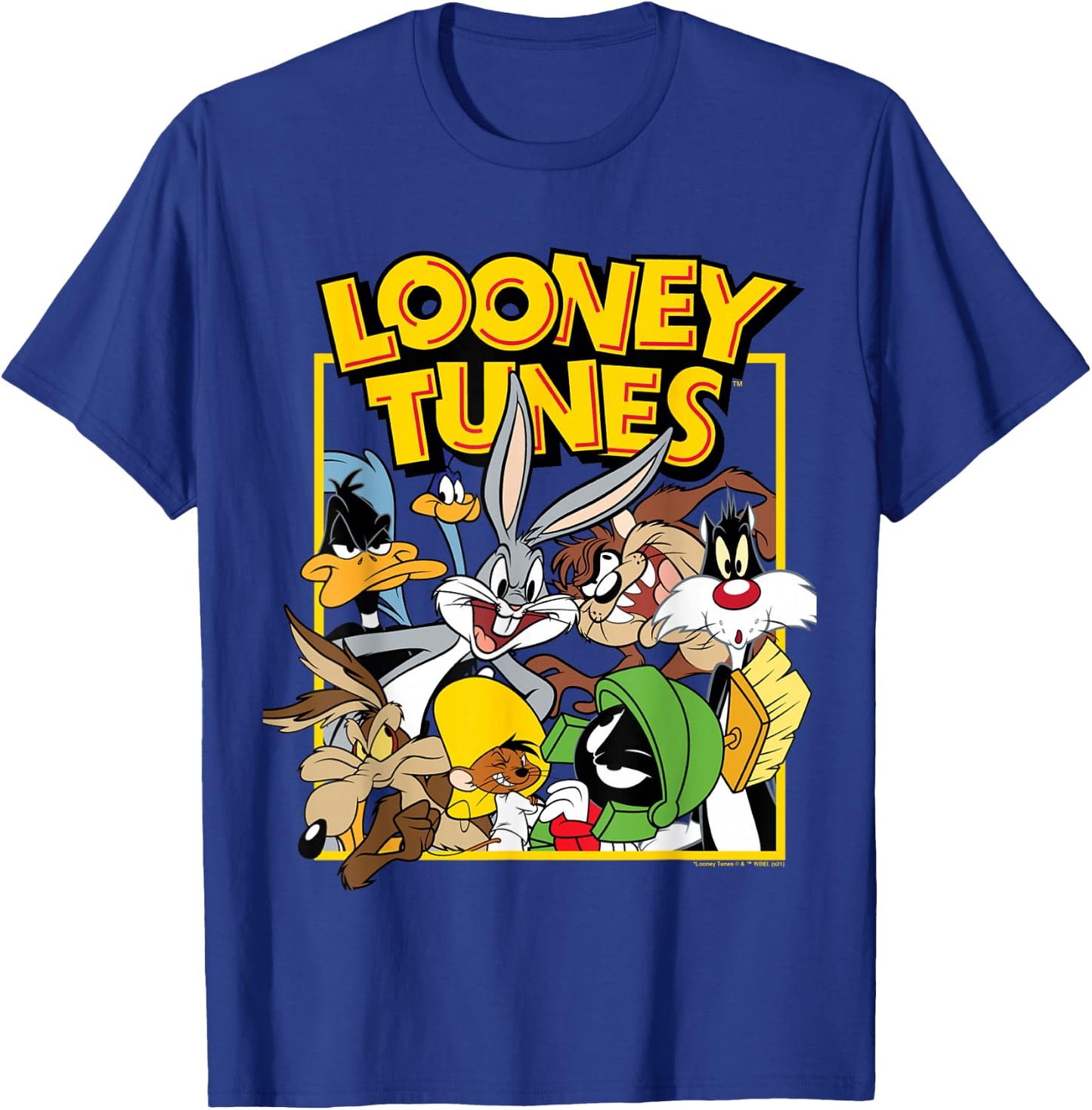 Looney Tunes Group T-Shirt - T-Shirt | Royal