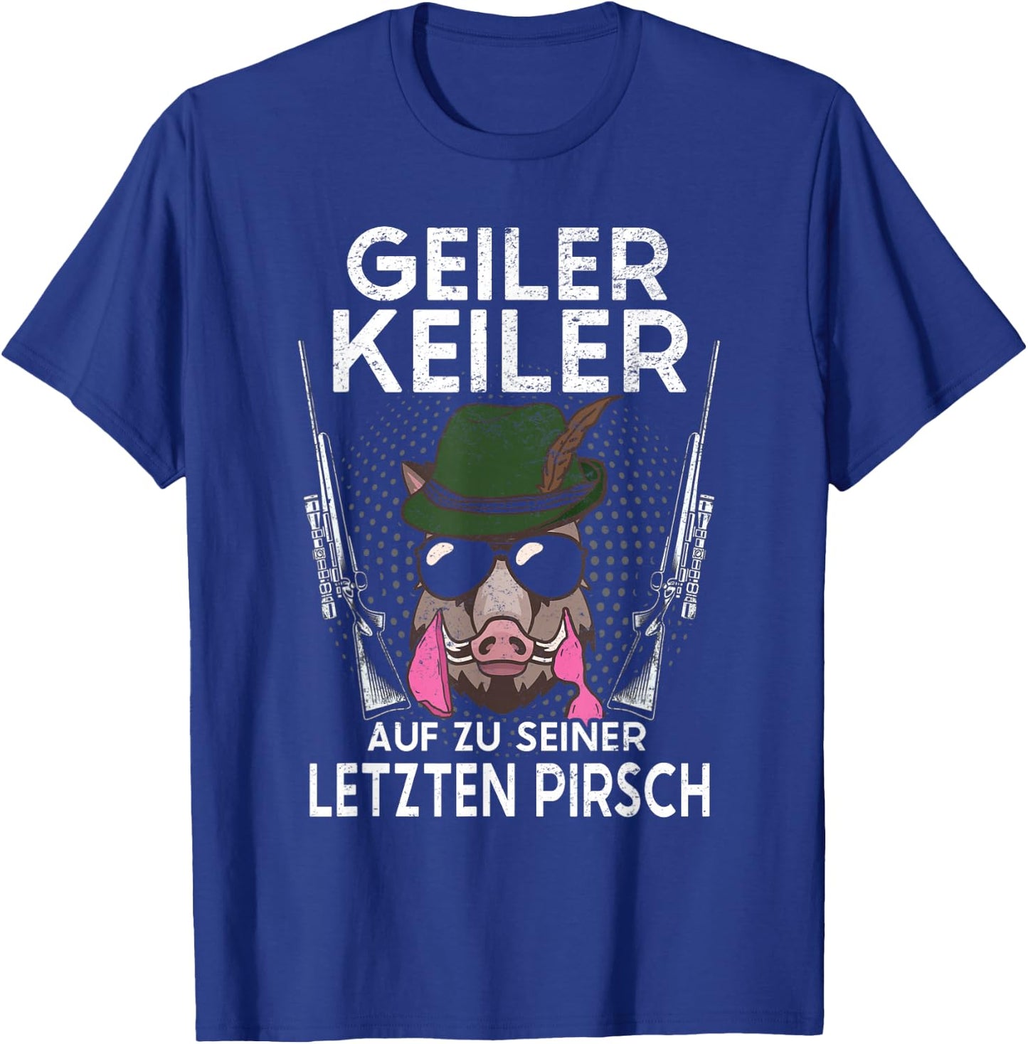 JGA Jäger Geiler Keiler Junggesellenabschied Jagd T-Shirt - T-Shirt | Royal