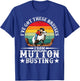 Mutton Buster Vest Rodeo Sheep Rider Mutton Busting T-Shirt - T-Shirt | Royal