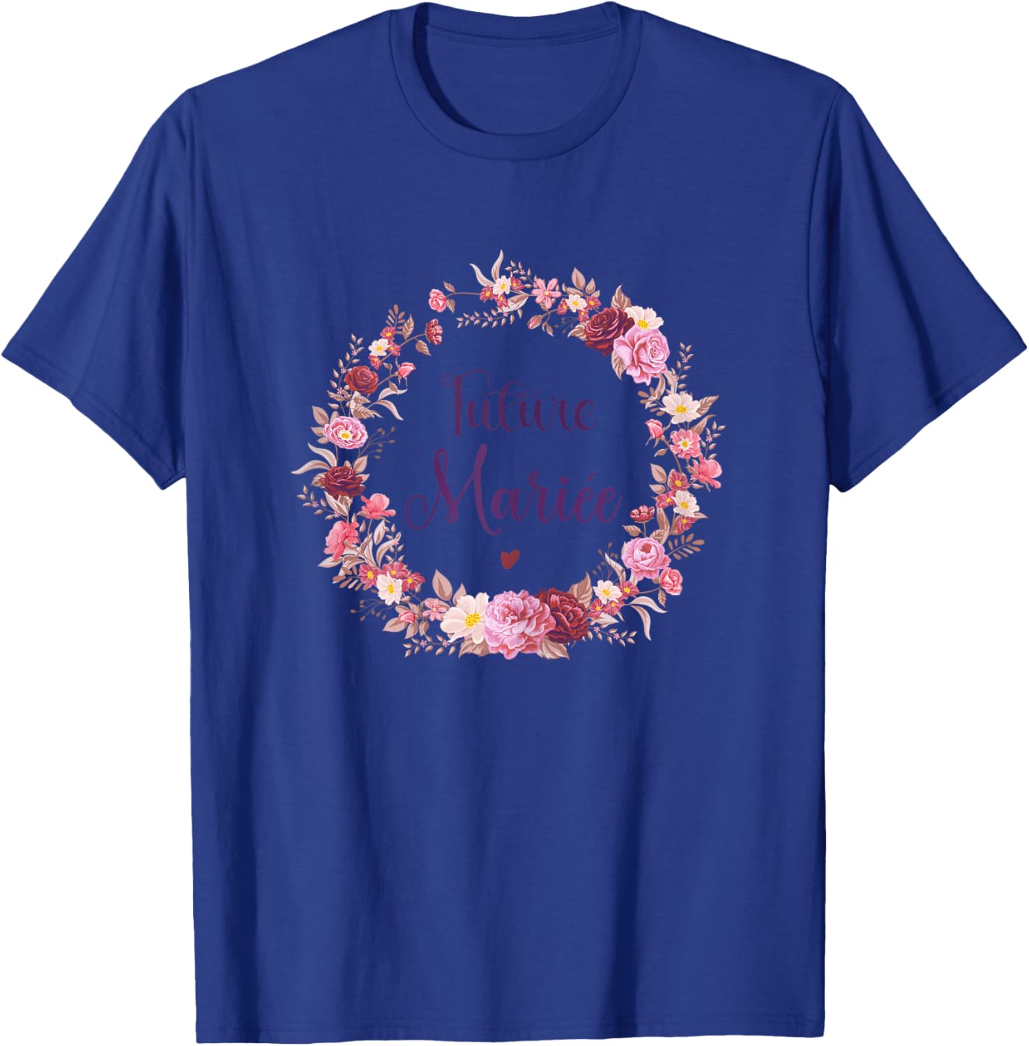 Evjf Future Bride Crown Evjf Terracotta Bride Future , white T-Shirt - T-Shirt | Royal
