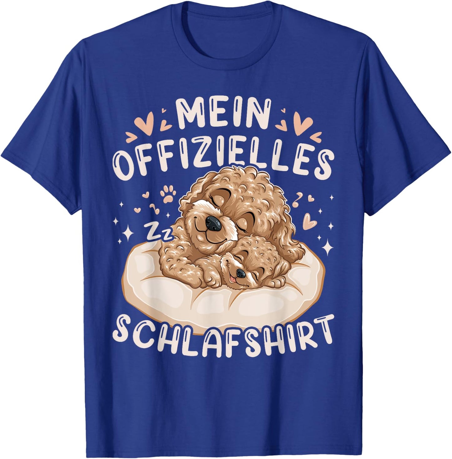 My Official Sleep Shirt Maltipoo Dog and Puppy , black T-Shirt - T-Shirt | Royal