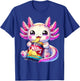 Axolotl Snaxolotl Anime Cute Kawaii Axolotl T-Shirt - T-Shirt | Royal