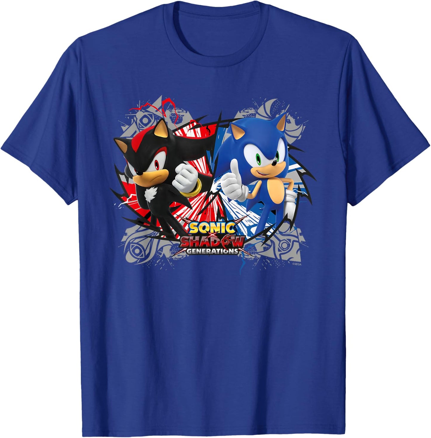 Sonic the Hedgehog, Sonic X Shadow Generations Rivals , black T-Shirt - T-Shirt | Royal