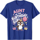 Aunt of the Birthday Girl Pesto Baby Penguin Party T-Shirt - T-Shirt | Royal