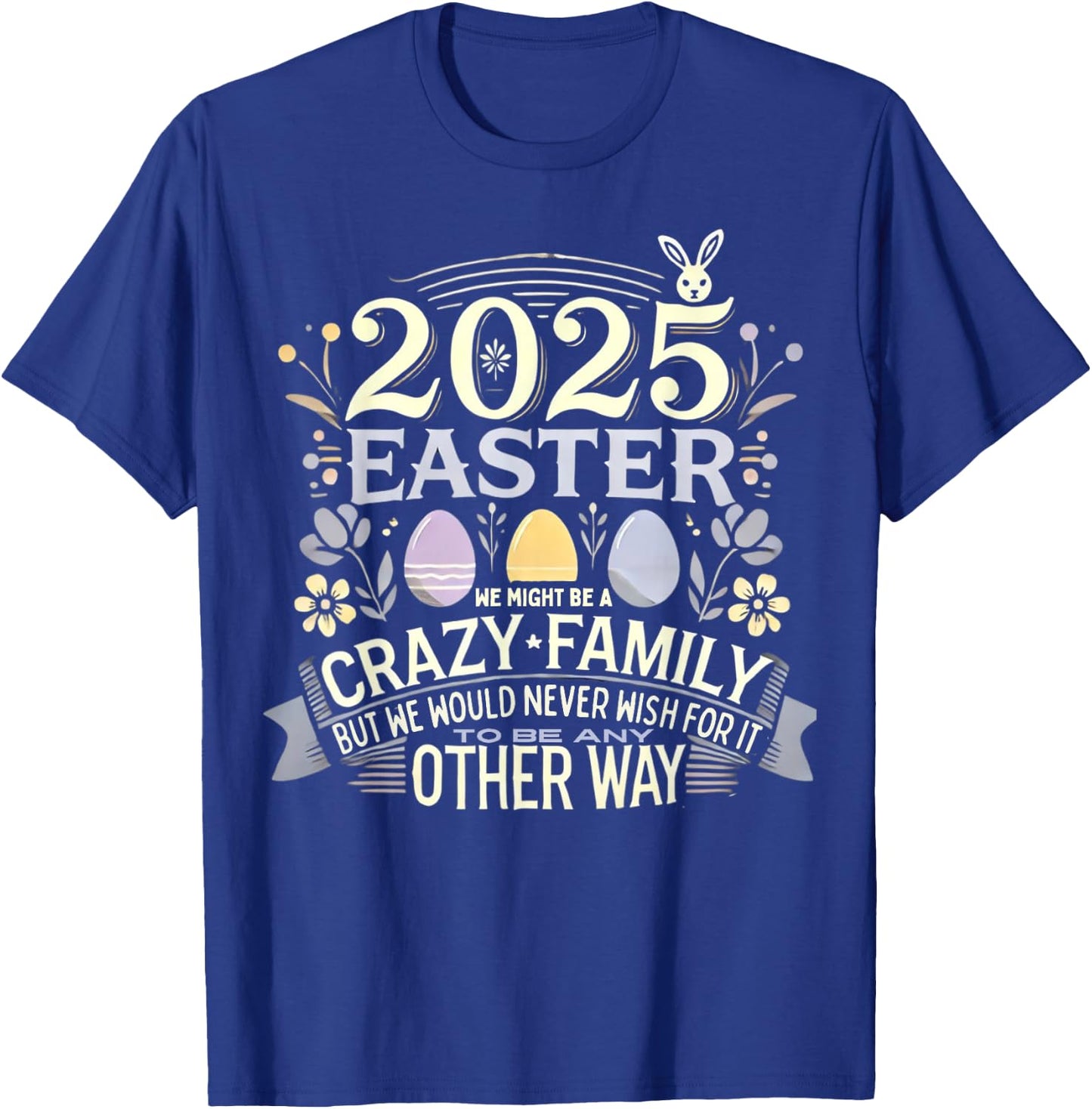 Family Easter 2025 Easter Crew Matching Group T-Shirt - T-Shirt | Royal