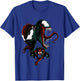 Marvel Spider-Man Venom and Carnage Split Portrait T-Shirt - T-Shirt | Royal