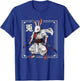 Japanese Rabbit Ninja Retro Bunny Ninja Rabbit T-Shirt - T-Shirt | Royal