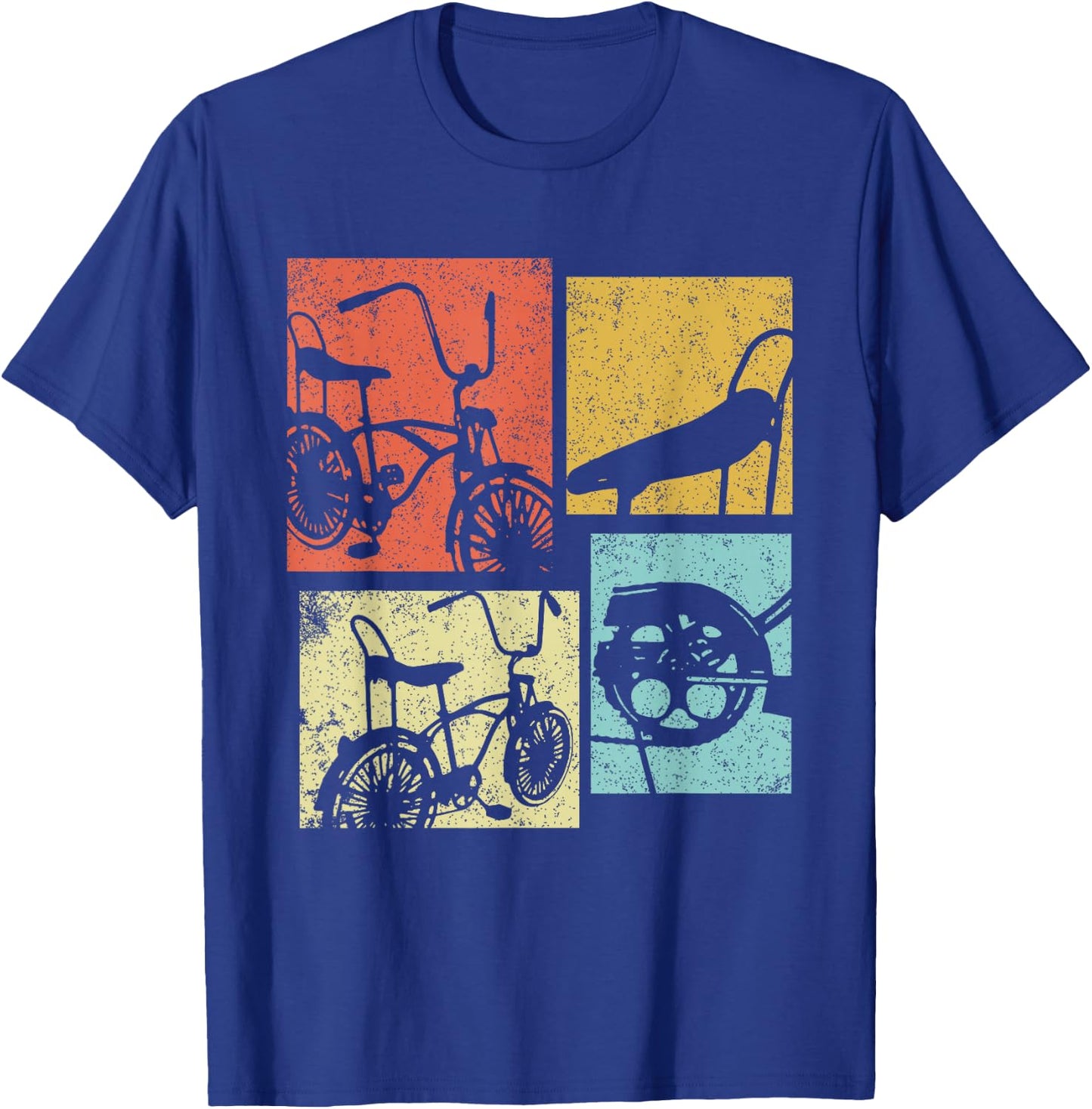 Vintage Low Rider Bicycle Retro Chicano Cholo Lowrider Bike T-Shirt - T-Shirt | Royal