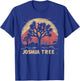 Joshua Tree - US National Park Vintage Men Women Kids Retro T-Shirt - T-Shirt | Royal