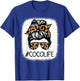 COCO Leopard Messy Bun Mother's Day for Grandmothers T-Shirt - T-Shirt | Royal