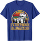 Father's Day Fatherhood Like Walk in the Park T-Shirt - T-Shirt | Royal