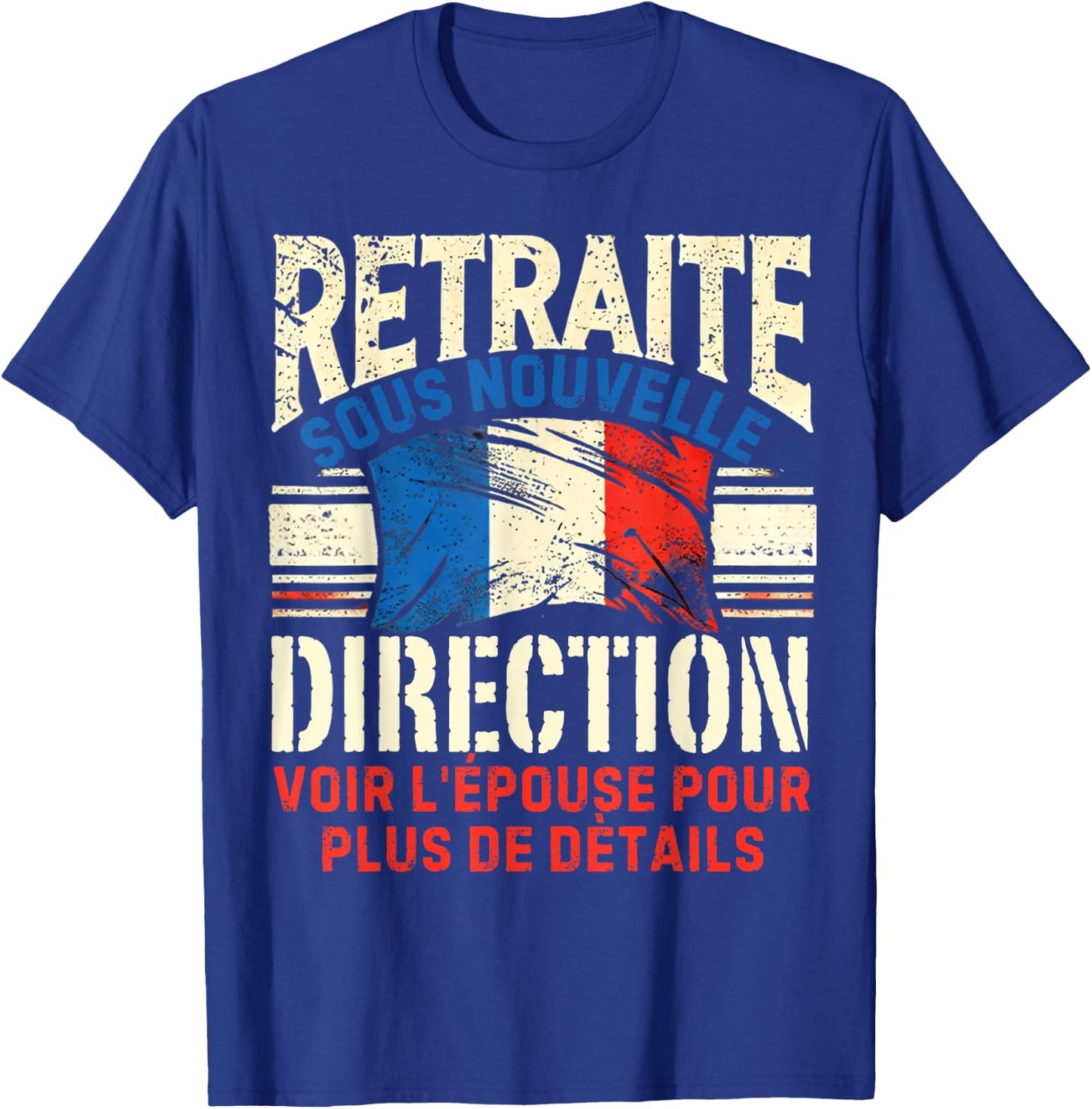 Retirement 2025 Man Retired 2025 , Black, S T-Shirt - T-Shirt | Royal