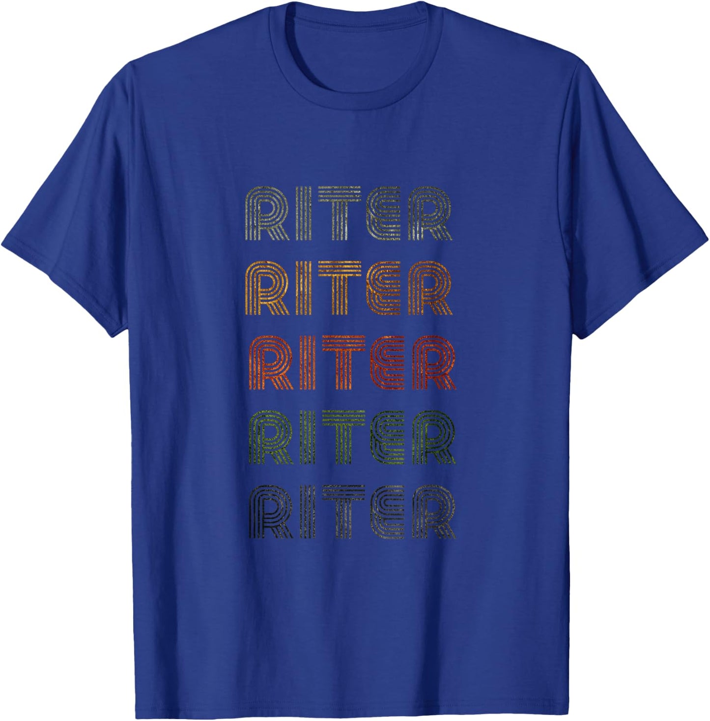 Love Heart Riter Grunge Vintage Style Black Riter T-Shirt - T-Shirt | Royal