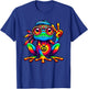 Tie Dye Hippie Frog Peace Sign 70s Party & 60s Costume T-Shirt - T-Shirt | Royal