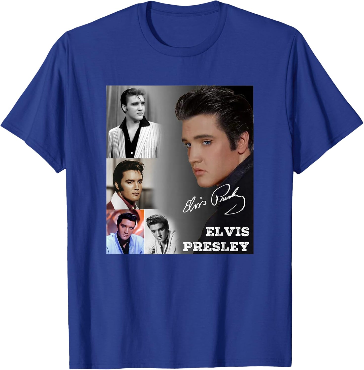 Elvis Presley_005 , black T-Shirt - T-Shirt | Royal