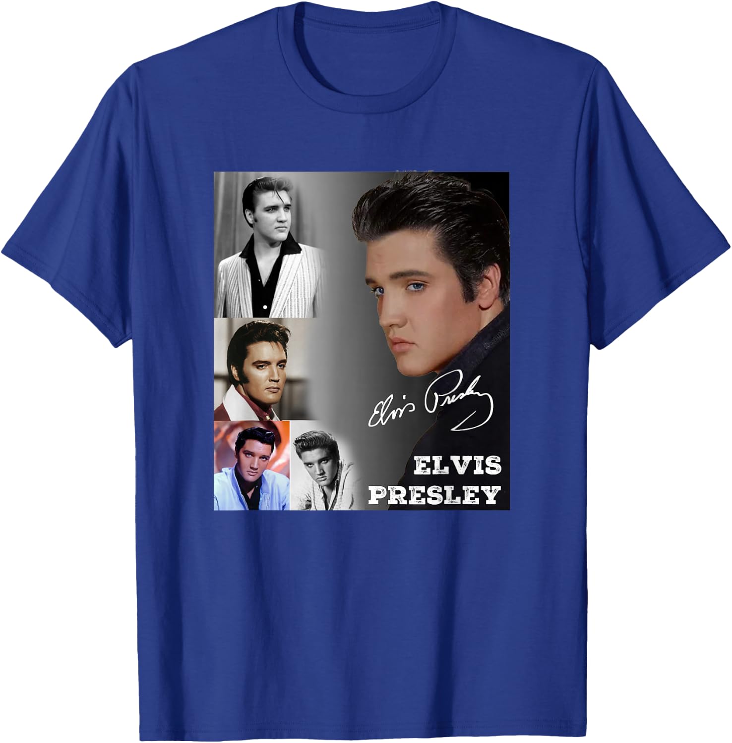 Elvis Presley_005 , black T-Shirt - T-Shirt | Royal