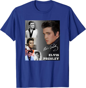 Elvis Presley_005 , black T-Shirt - T-Shirt | Royal