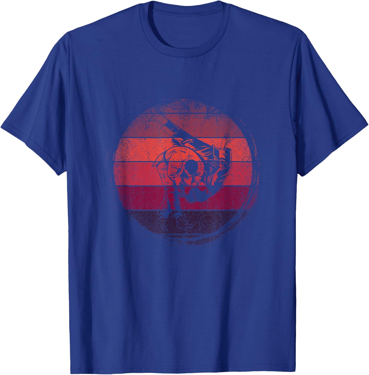 Distressed Judo T-Shirt - T-Shirt | Royal