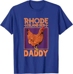 Rhode Island Red Daddy T-Shirt - T-Shirt | Royal