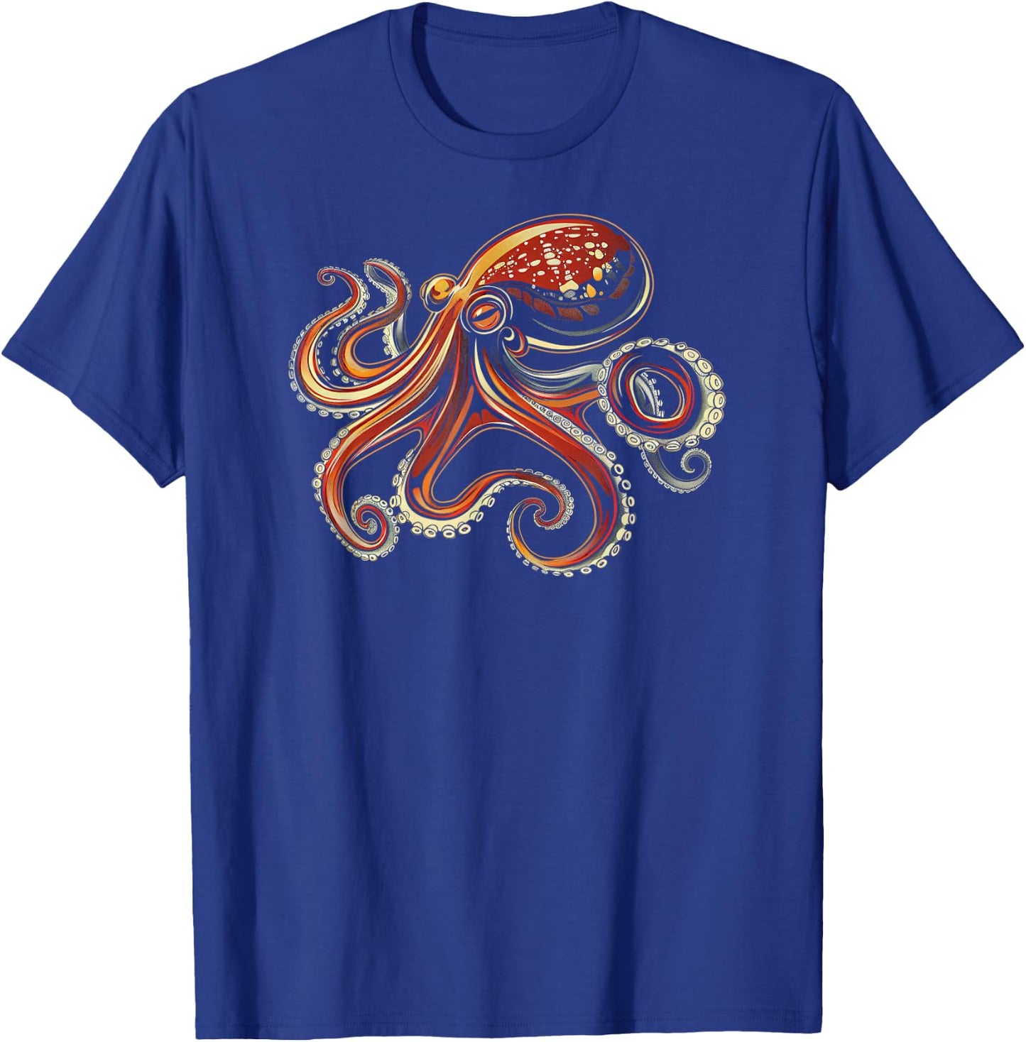 Octopus Shirt / Pathways T-Shirt - T-Shirt | Royal