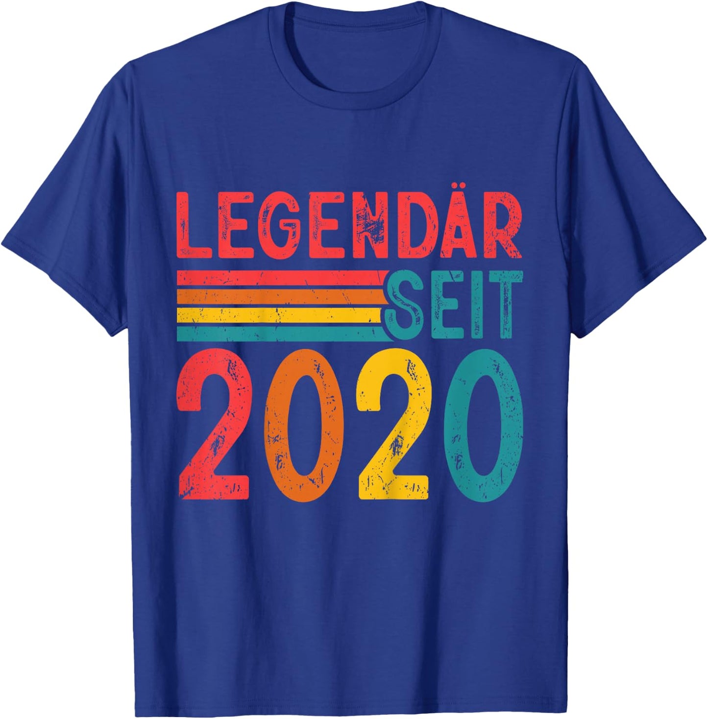 Kinder Legendär Seit 2020 Retro Jungs Mädchen 6. Geburtstagsshirt T-Shirt - T-Shirt | Royal