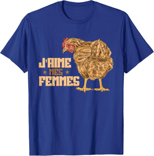 Chicken Amateur Hens Humor Chicken Coop , Black, S T-Shirt - T-Shirt | Royal