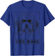 The Funny Old English Sheepdog Boss Mom Dad Dog Lover T-Shirt - T-Shirt | Royal