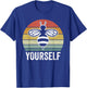 Retro Be Yourself Bee Shirt Funny Bee Lover Gifts Beekeeper T-Shirt - T-Shirt | Royal