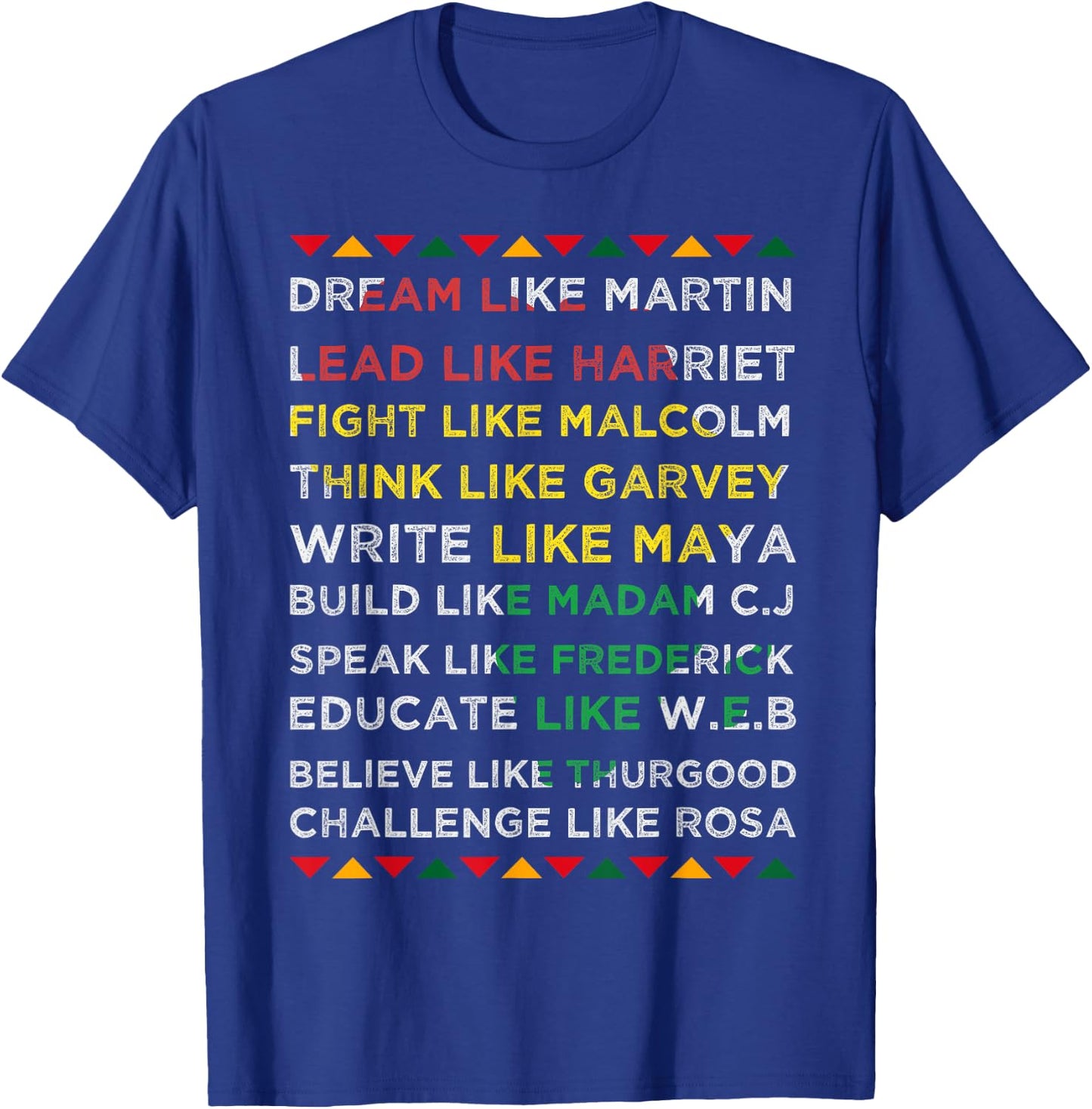 Black History Shirt Black History Month African American T-Shirt - T-Shirt | Royal
