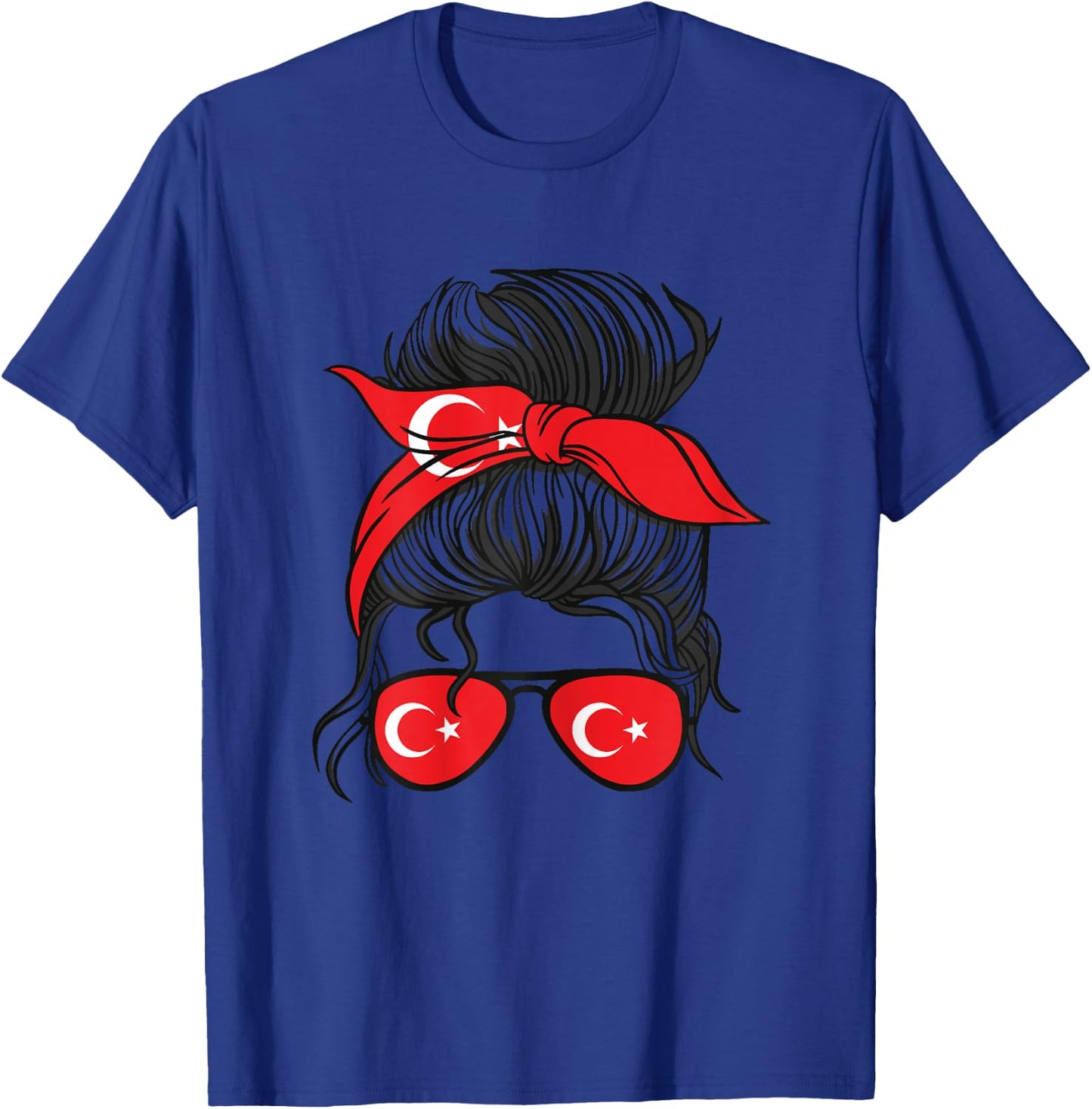 Turkiye Mädchen Türkei Mädchen Türkische kizi Frauen Türkische Flagge T-Shirt - T-Shirt | Royal