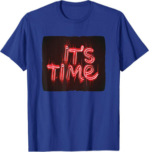Fun It's Time Costume for All Ages T-Shirt - T-Shirt | Royal