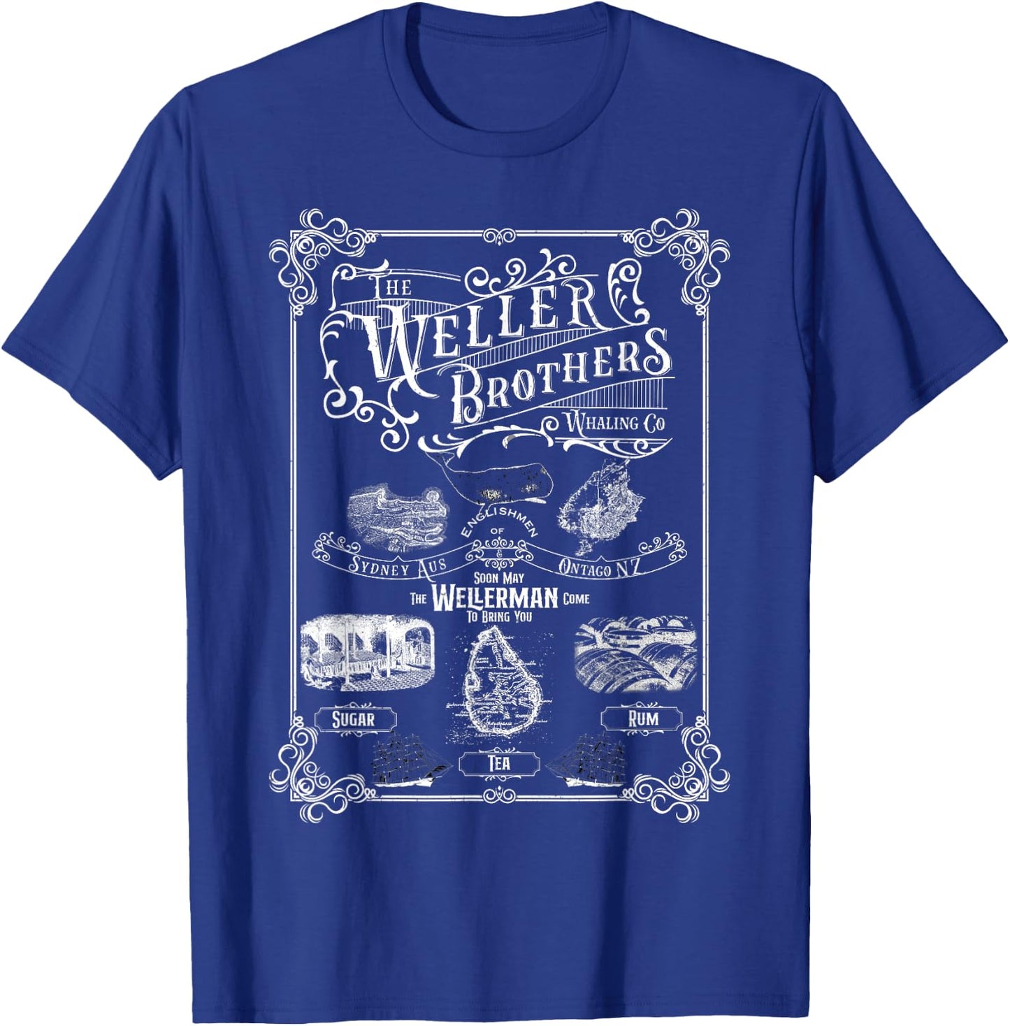 Wellerman Sea Shanty Weller Brothers Soon may the Wellerman T-Shirt - T-Shirt | Royal