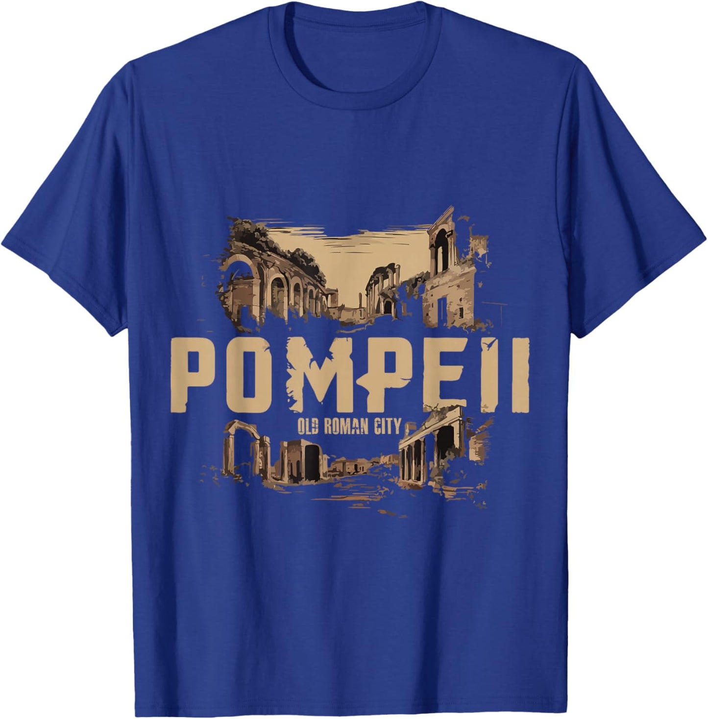 Roman Empire Italy Pompeii Outfit Volcano T-Shirt - T-Shirt | Royal