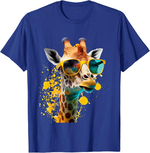 Giraffe T-Shirt - T-Shirt | Royal