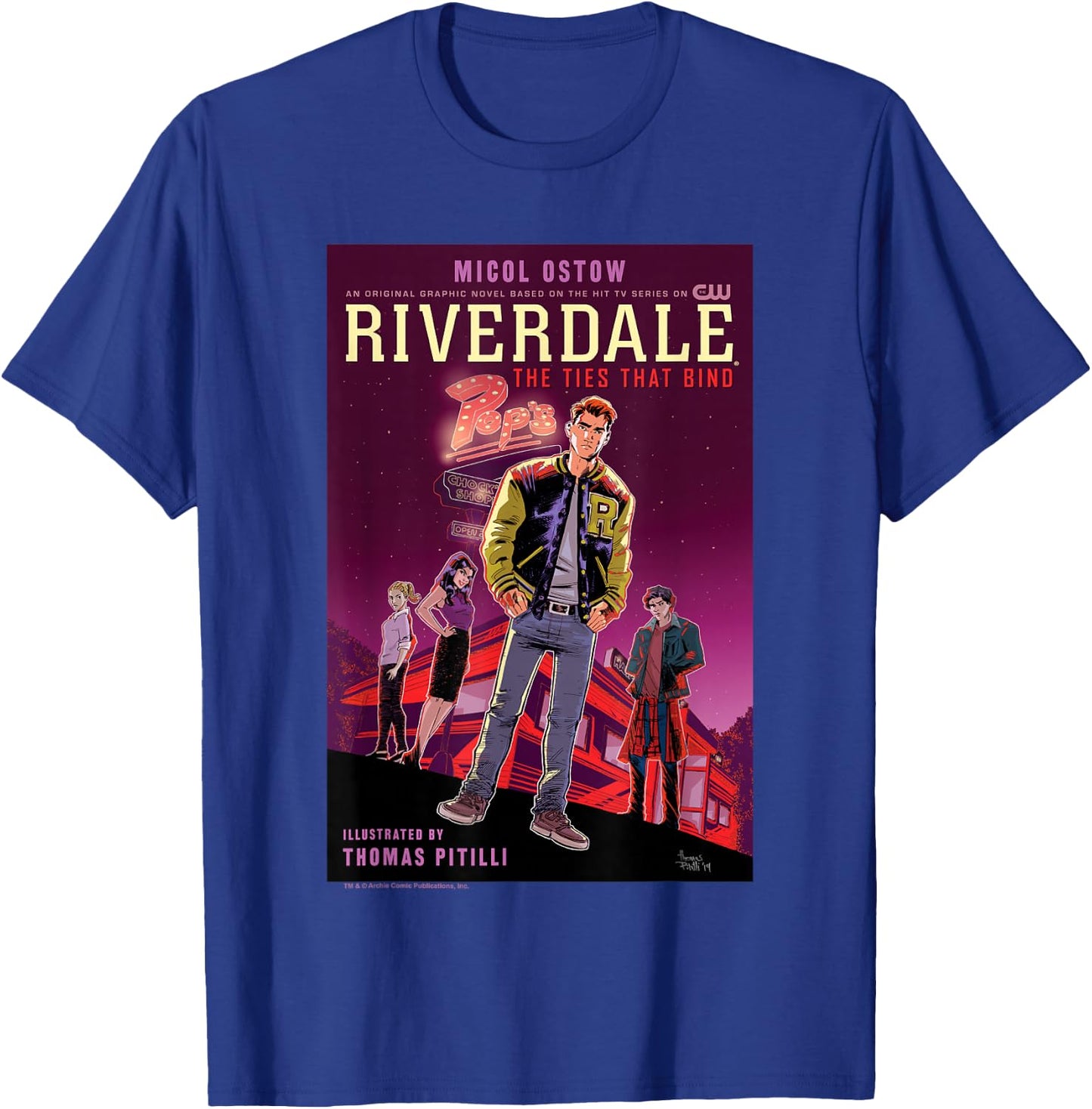 Archie Comics Riverdale The Ties that Bind Halloween T-Shirt - T-Shirt | Royal