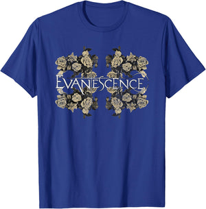 Evanescence – Roses On Asphalt T-Shirt - T-Shirt | Royal