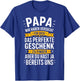 Papa Geschenk Papa Vatertag Shirt Herren Lustig Papa T-Shirt - T-Shirt | Royal