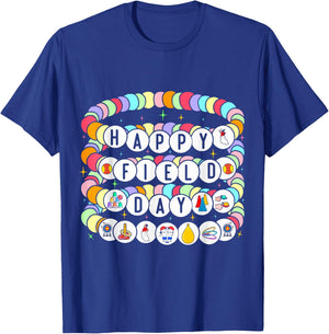 field day games Sack Race field day 2026 friendship bracelet T-Shirt - T-Shirt | Royal
