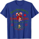 Vintage Funny Christmas Candy Cane North Poles Xmas Costume T-Shirt - T-Shirt | Royal