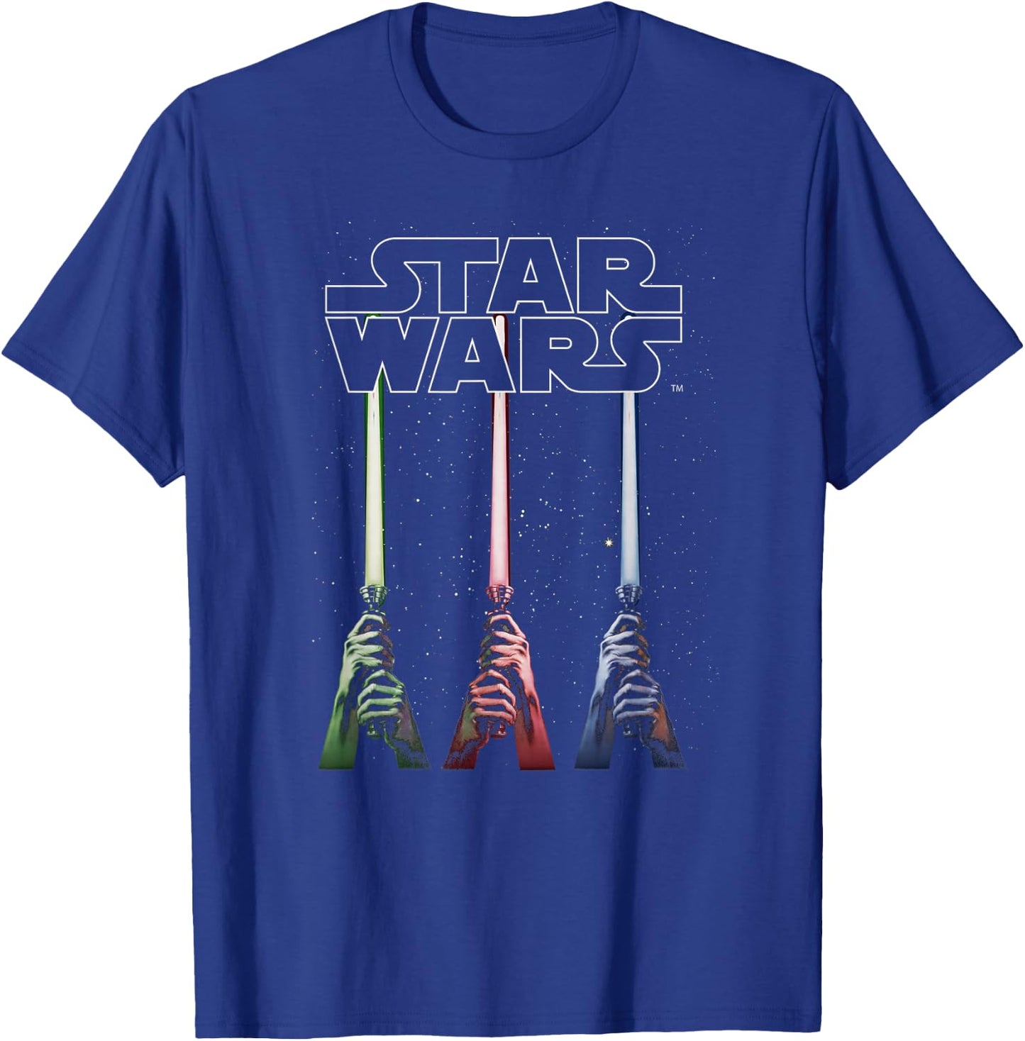 Star Wars Lightsabers , black T-Shirt - T-Shirt | Royal