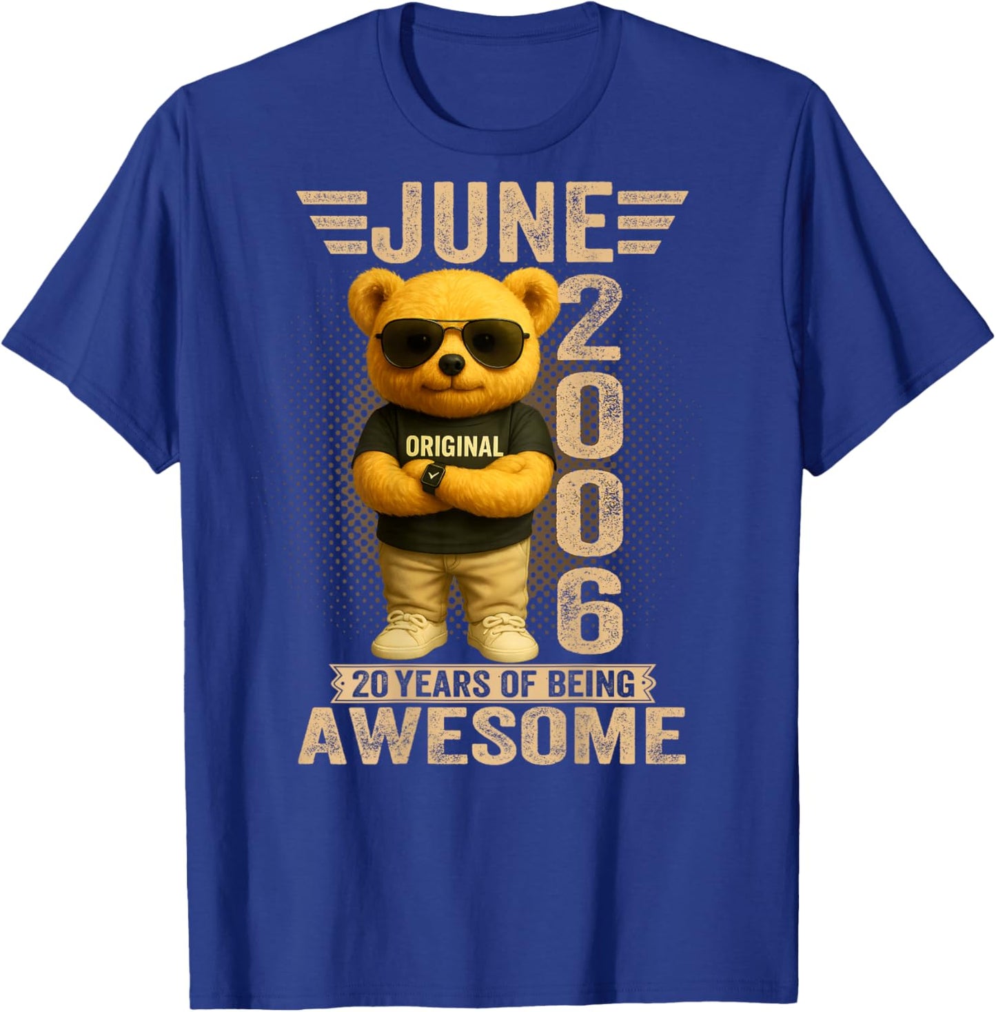 Ours en Peluche 20 Ans Juin 2006 pour Femme T-Shirt - T-Shirt | Royal